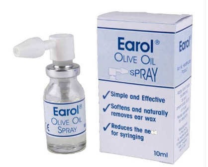 Earol Olive Oil spray 10ml olive oil spray