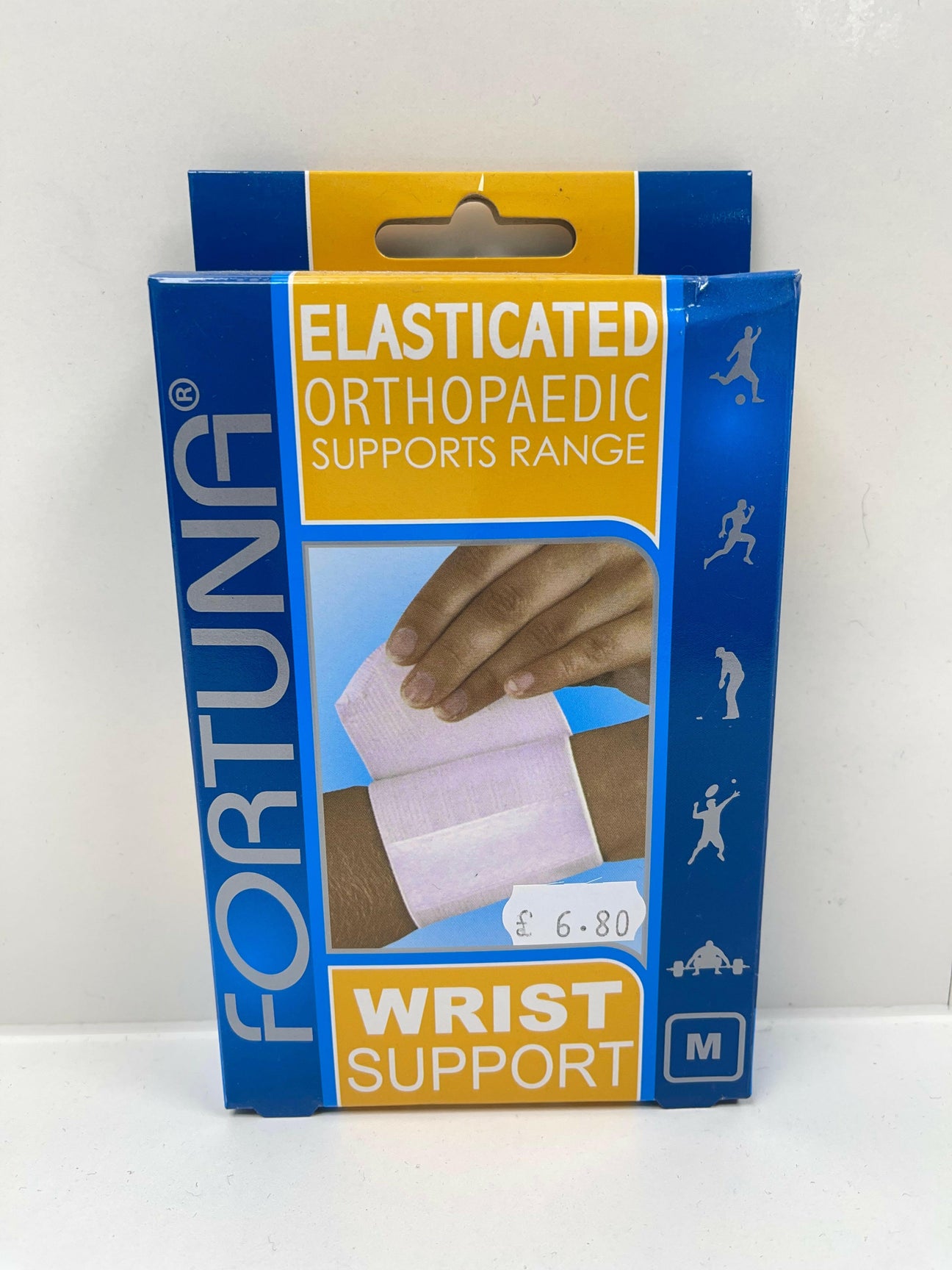 Fortuna elastiated orthopaedic supports range wrist support