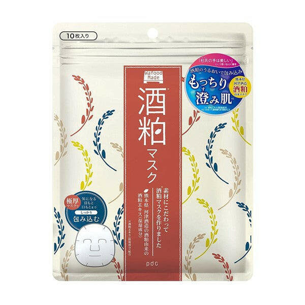 Japanese PD Fermented Rice Face Mask Patches - 10 Sheets — product packaging