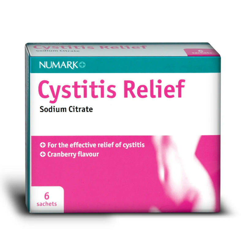 Numark Cystitis Relief Sodium Citrate - 6 Sachets — product packaging