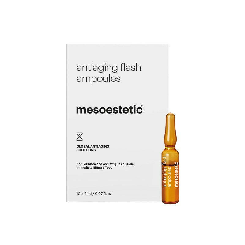 Misstek's anti -aging shiny bottle essence 10x2ml, Mesoetetic Antiagg flash ampoules 10x2ml