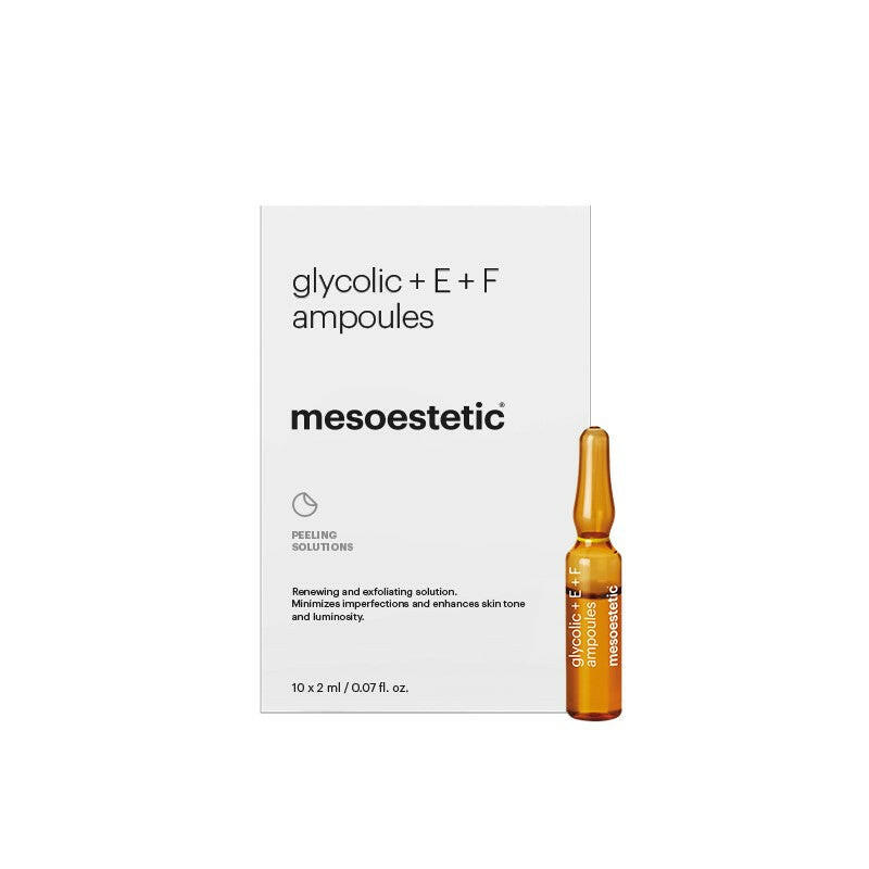 Misstek keratin E -plant oil bottle 10x2ml, Mesoetetic GlyColic + E + F Ampoules 10x2ml
