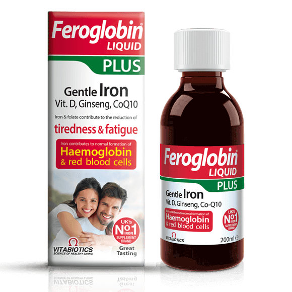 Feroglobin Iron Make -up Relief Adult Version 200mg