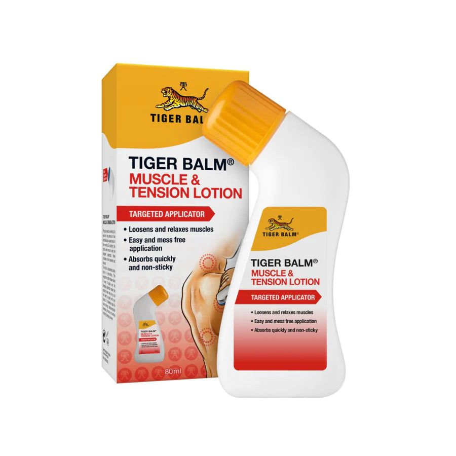 Tiger Balm relieves muscle sore emulsion Tiger Balm Muscle & Tension Lotion 80ml